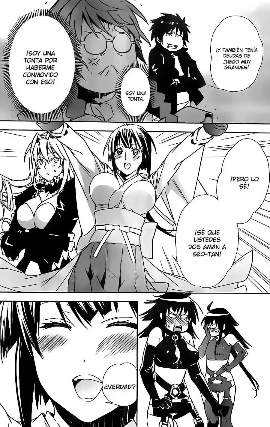 Sekirei capítulo 149, página 12