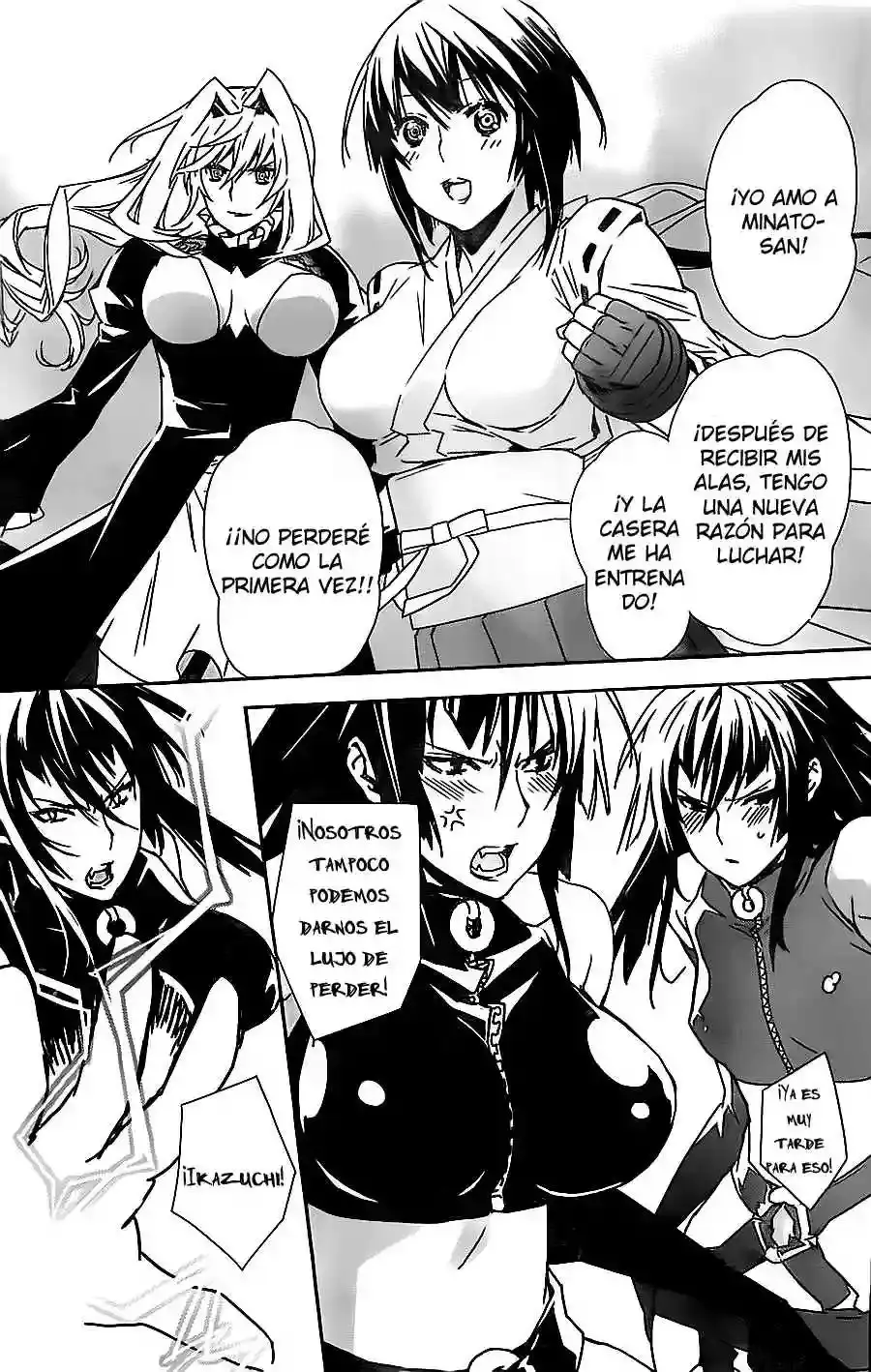 Sekirei capítulo 149, página 14