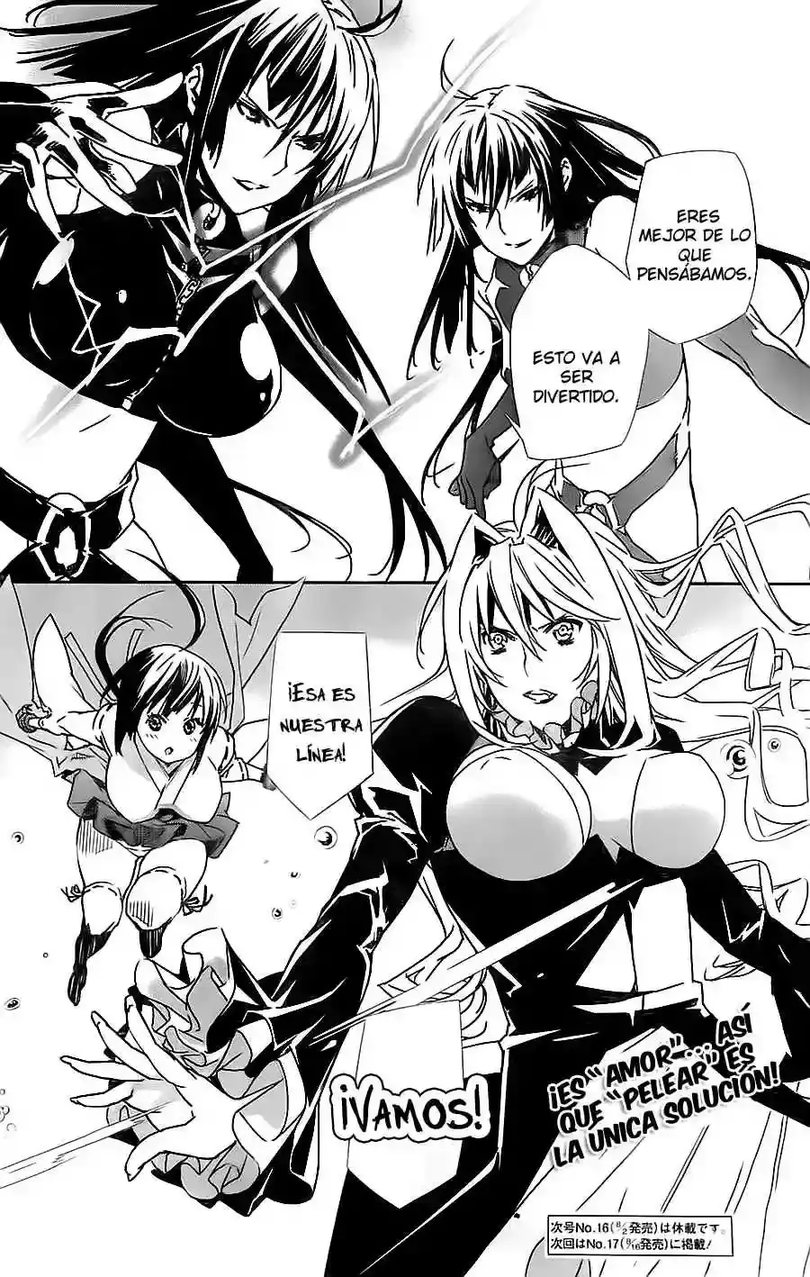 Sekirei capítulo 149, página 21