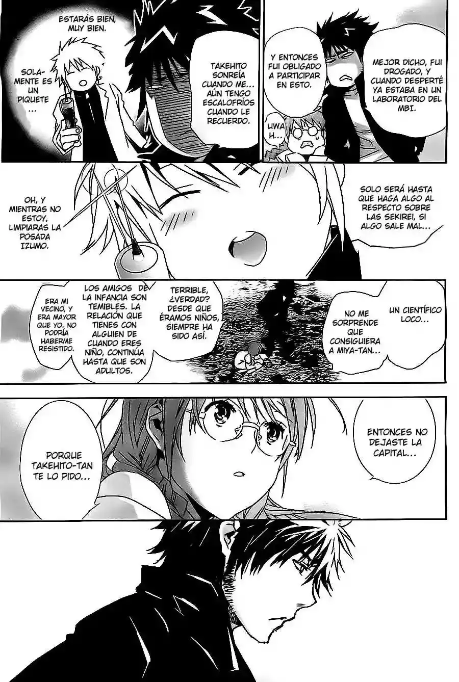 Sekirei capítulo 150, página 5