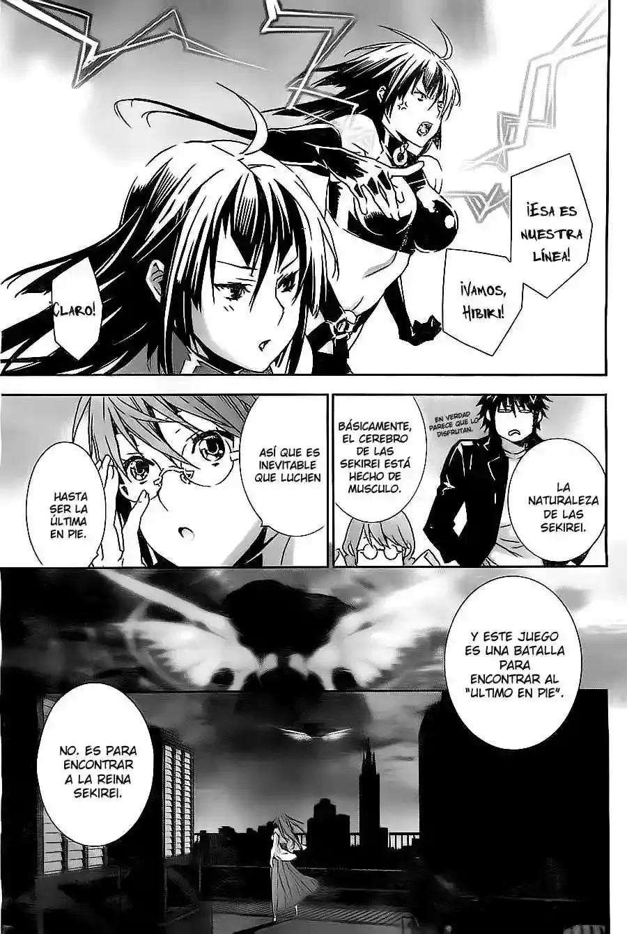 Sekirei capítulo 150, página 9