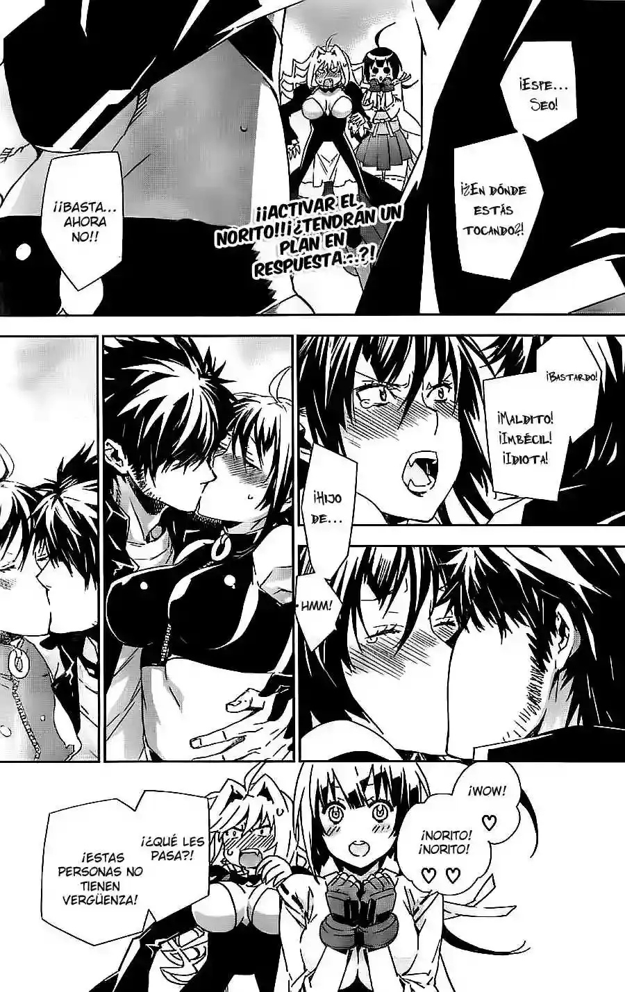 Sekirei capítulo 151, página 2