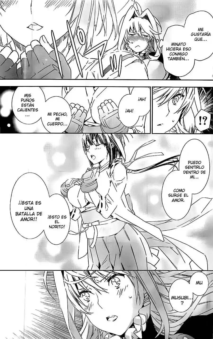 Sekirei capítulo 151, página 3