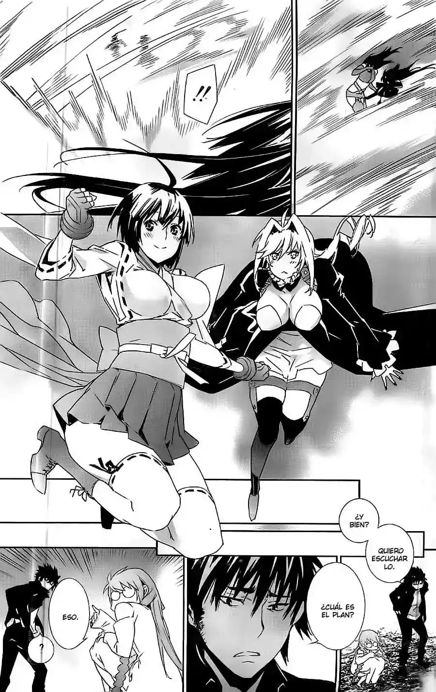 Sekirei capítulo 151, página 9