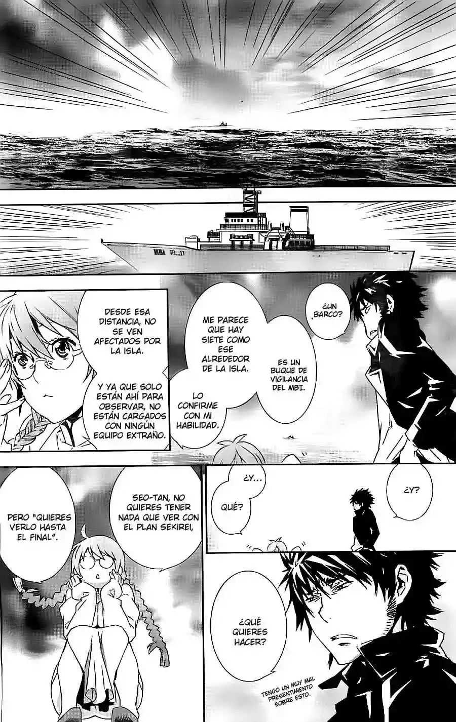 Sekirei capítulo 151, página 10