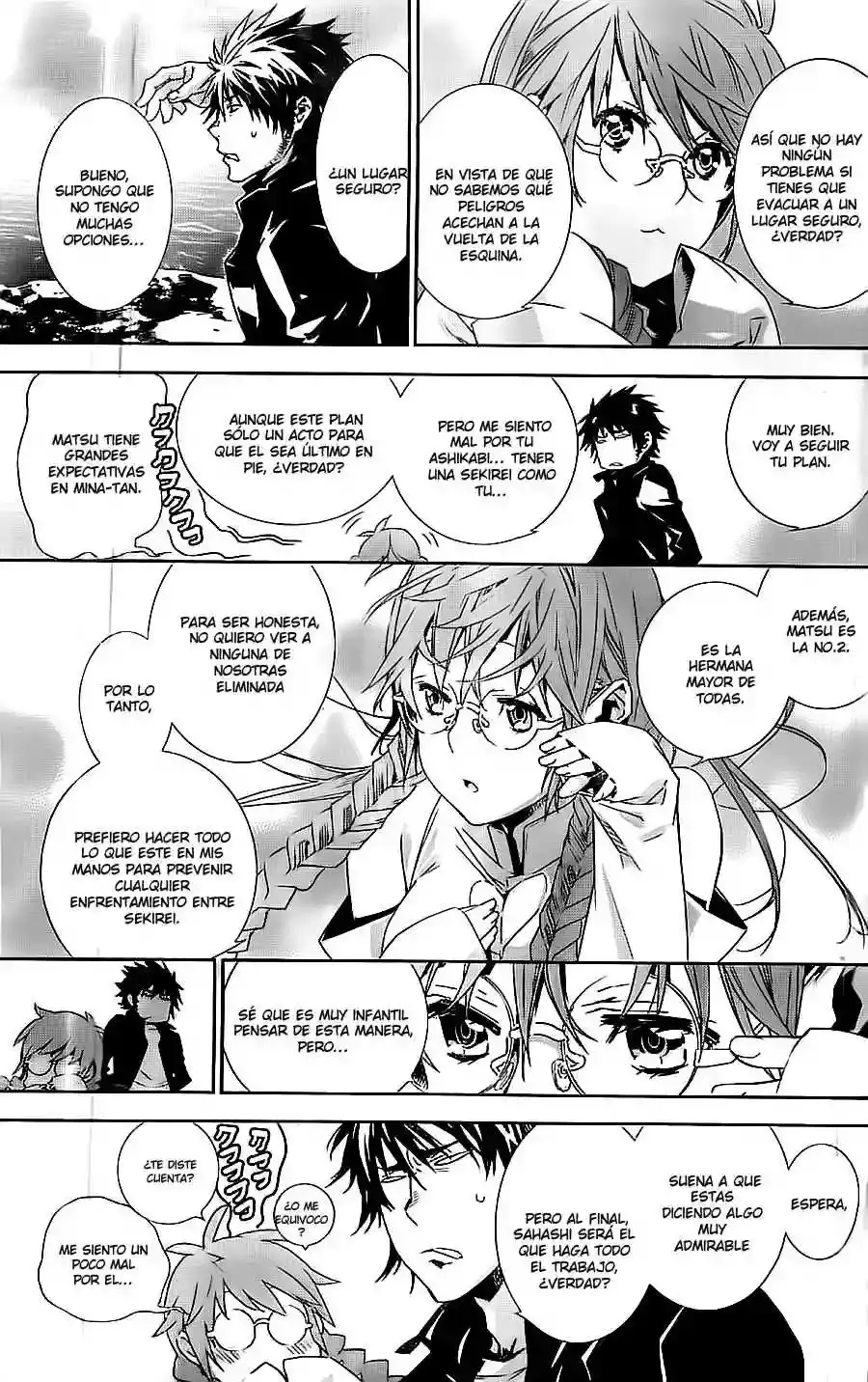 Sekirei capítulo 151, página 11