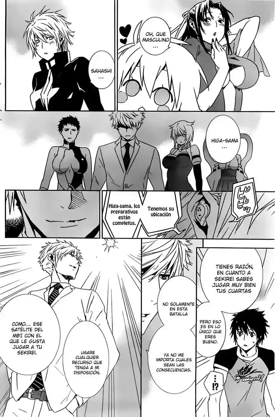Sekirei capítulo 152, página 4