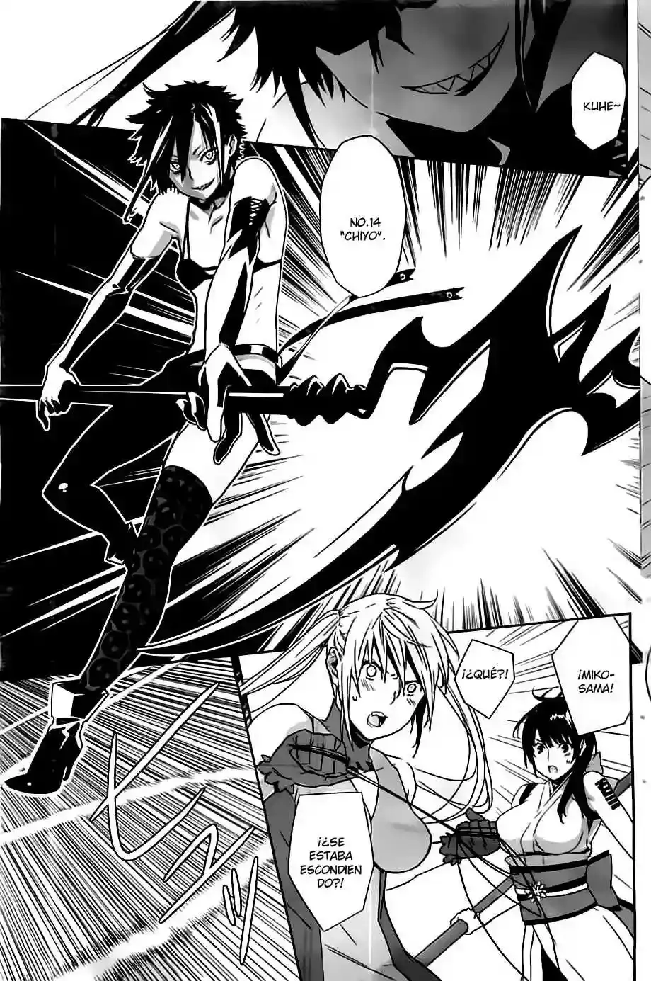 Sekirei capítulo 152, página 9