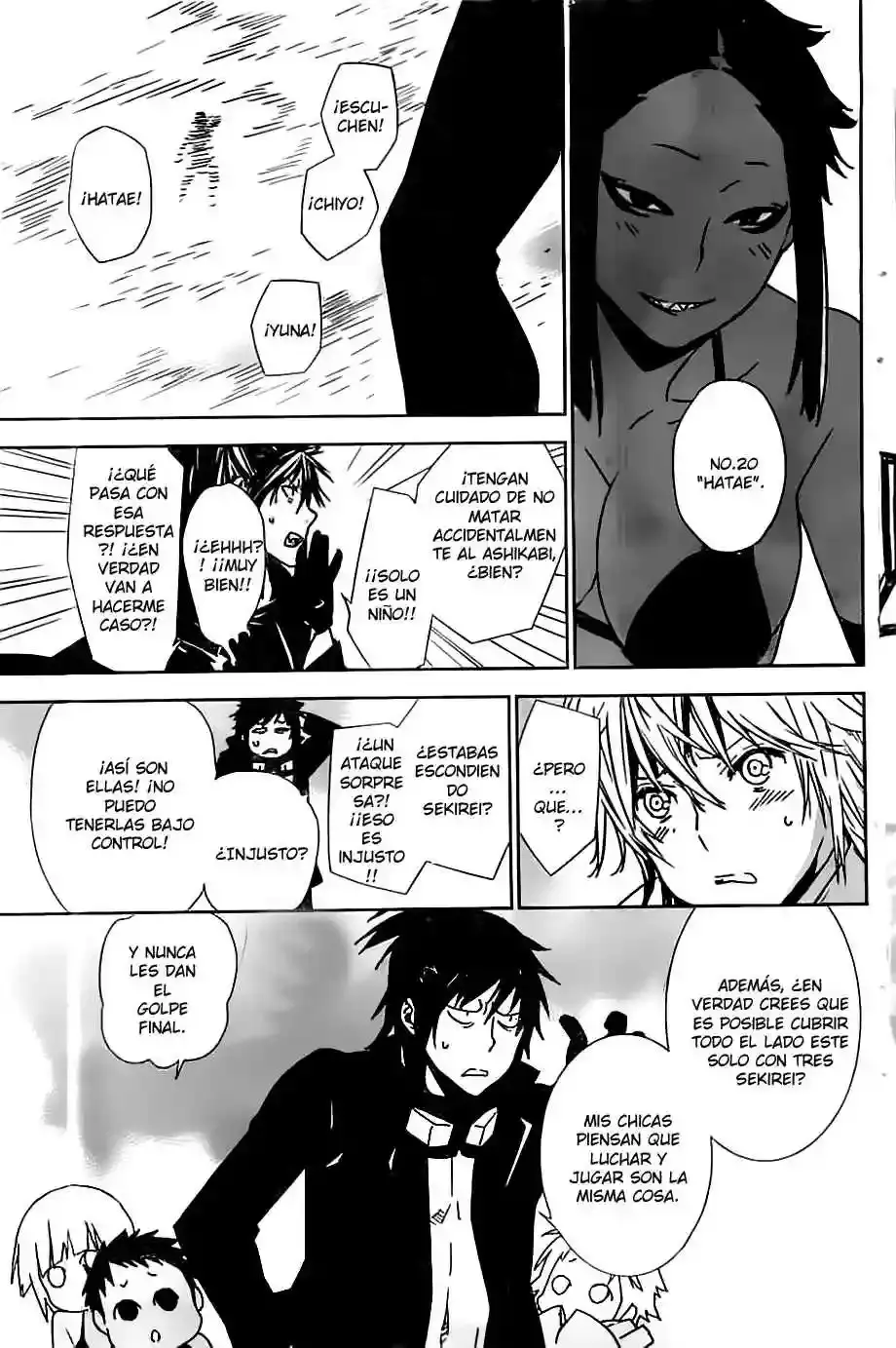 Sekirei capítulo 152, página 13