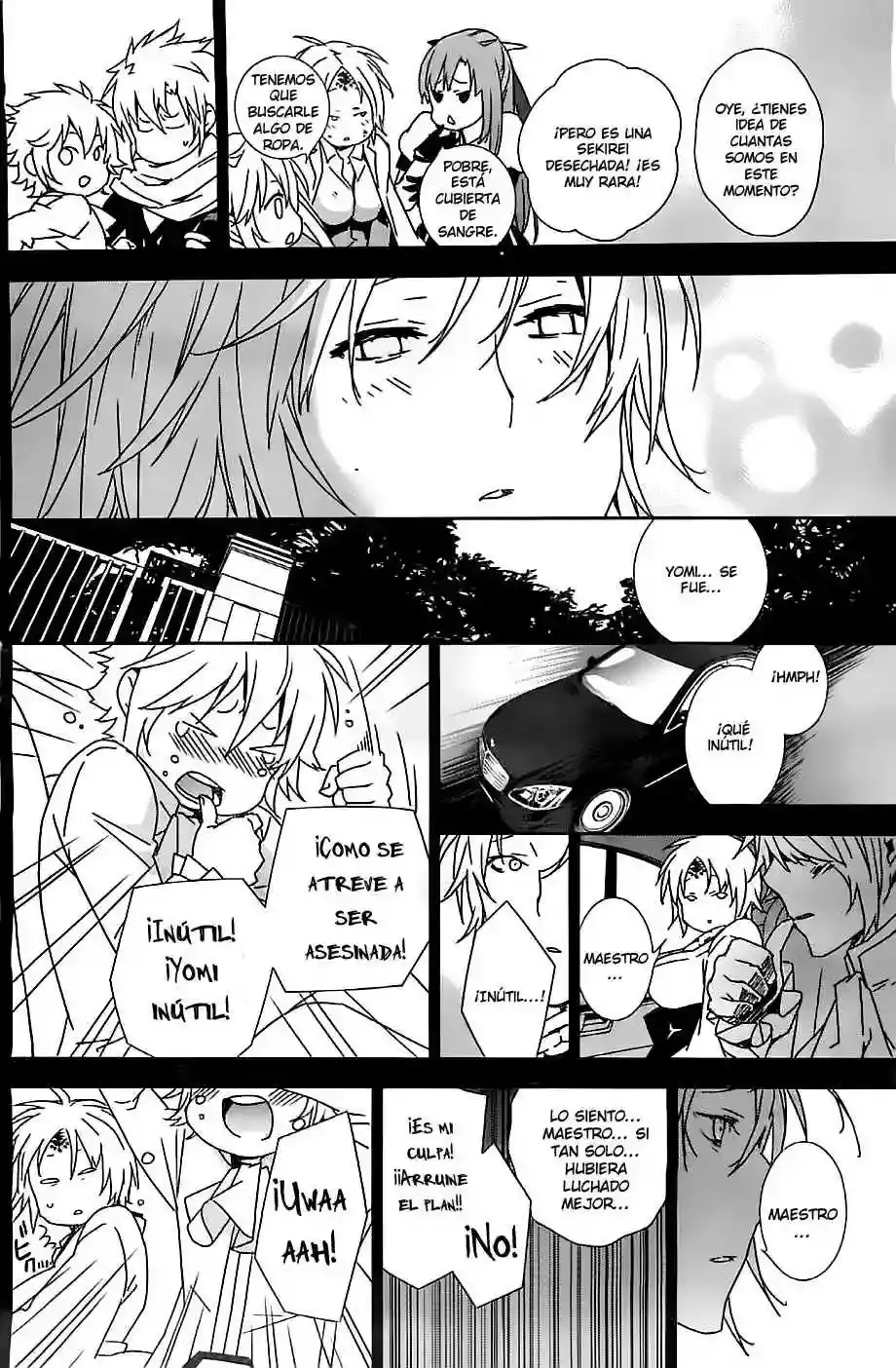 Sekirei capítulo 153, página 11