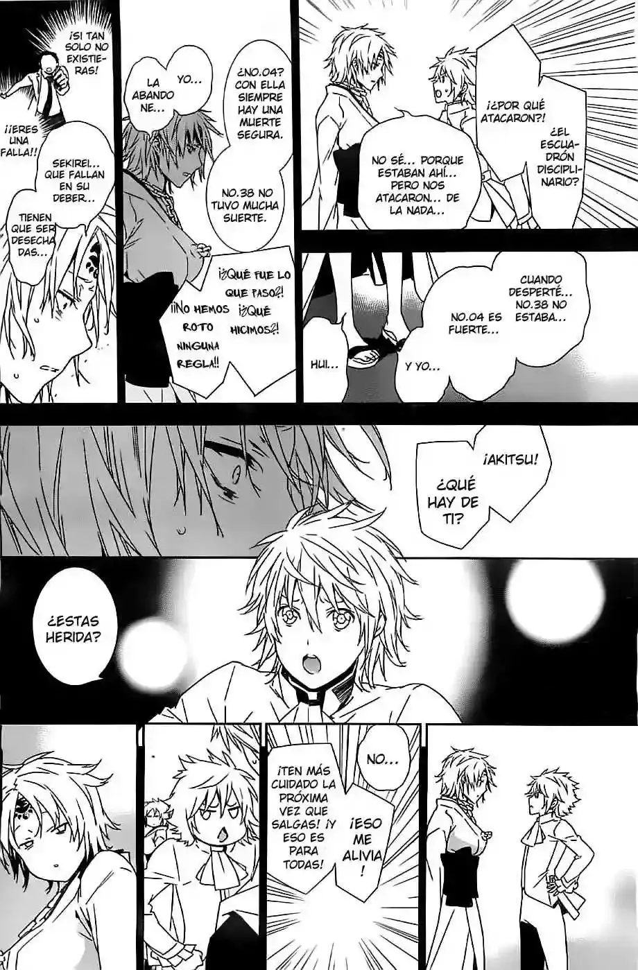 Sekirei capítulo 153, página 13