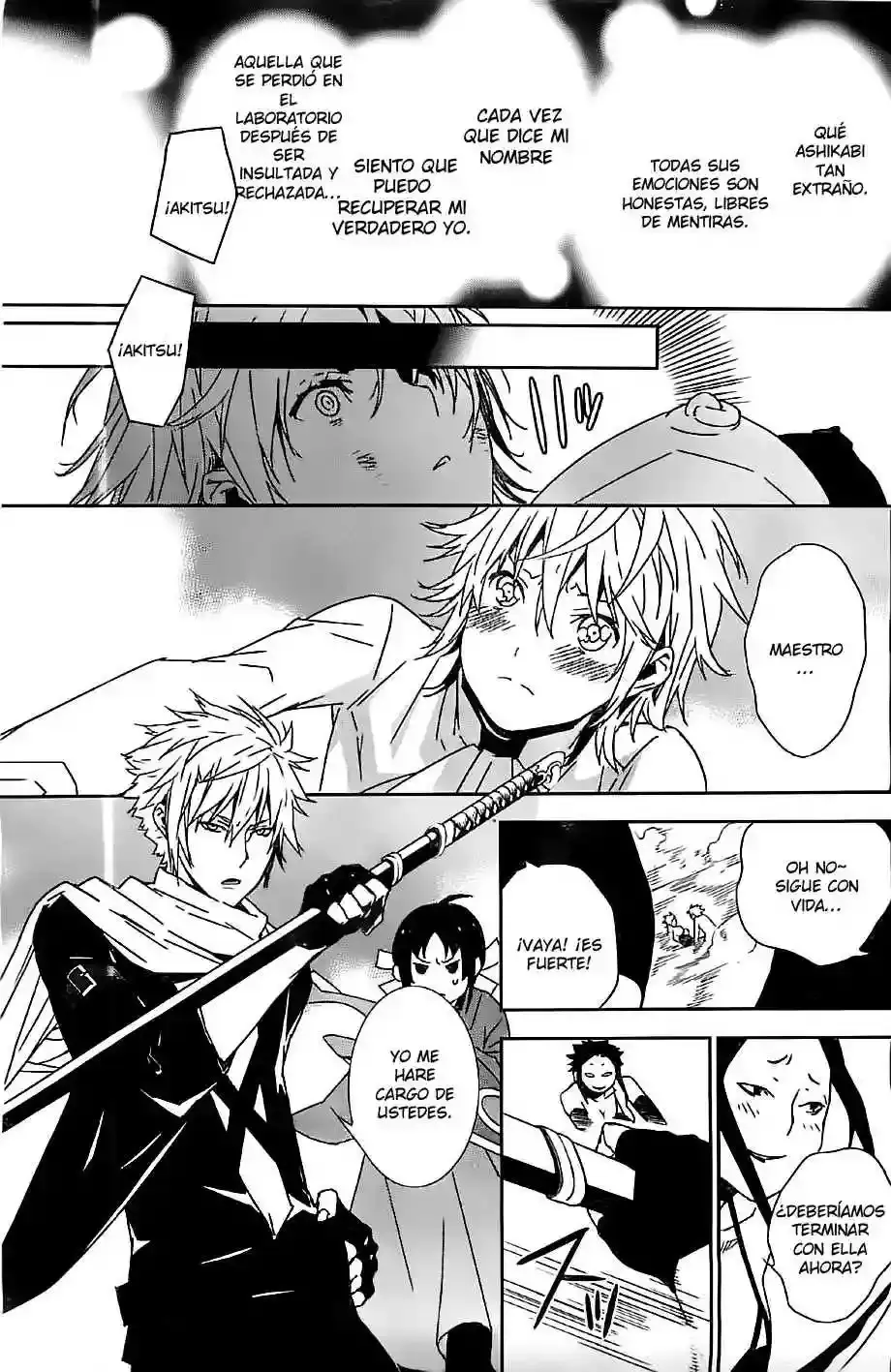 Sekirei capítulo 153, página 14