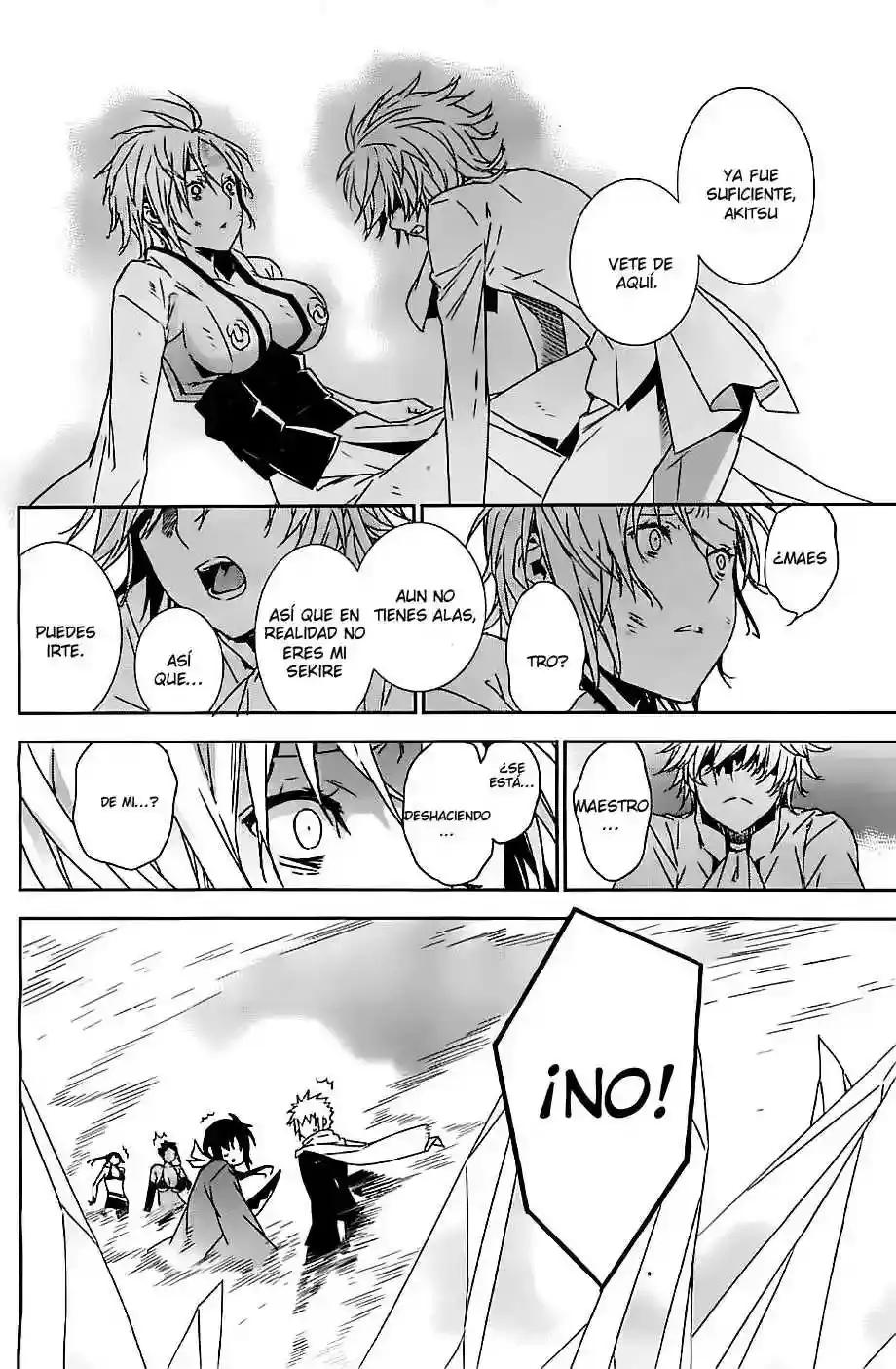 Sekirei capítulo 153, página 15