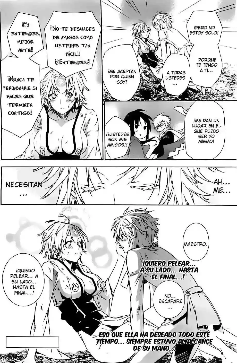 Sekirei capítulo 153, página 17