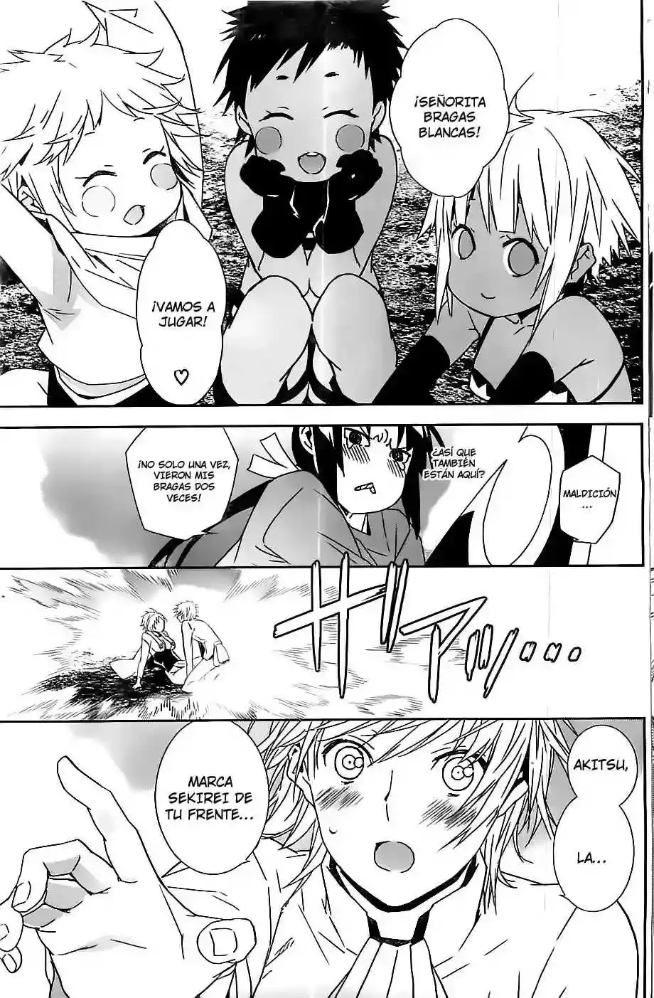 Sekirei capítulo 154, página 7