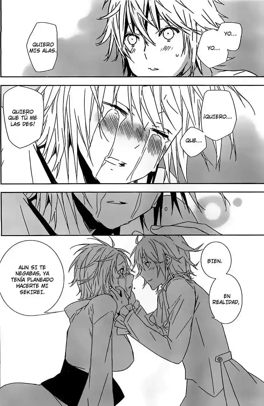 Sekirei capítulo 154, página 10