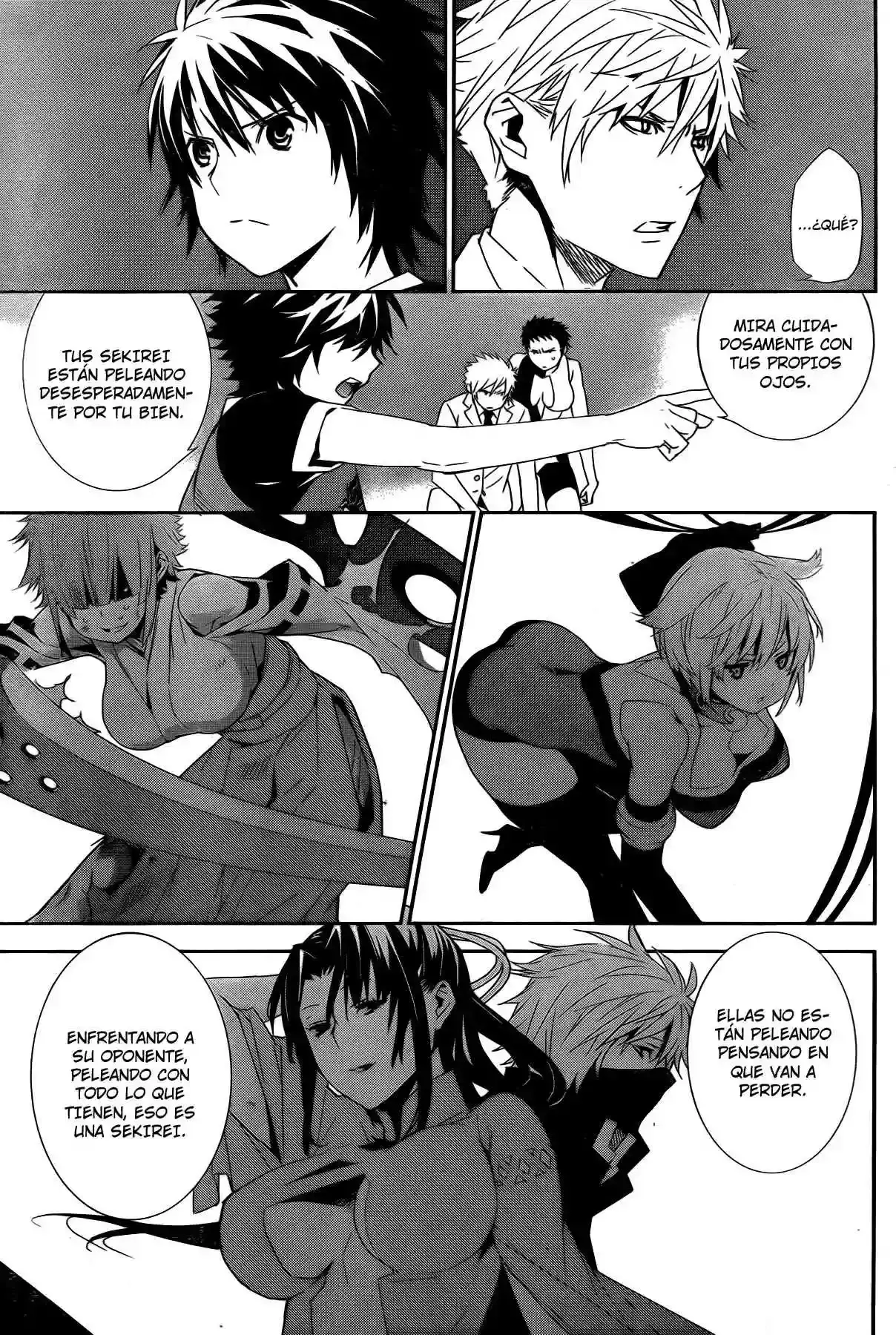 Sekirei capítulo 156, página 15