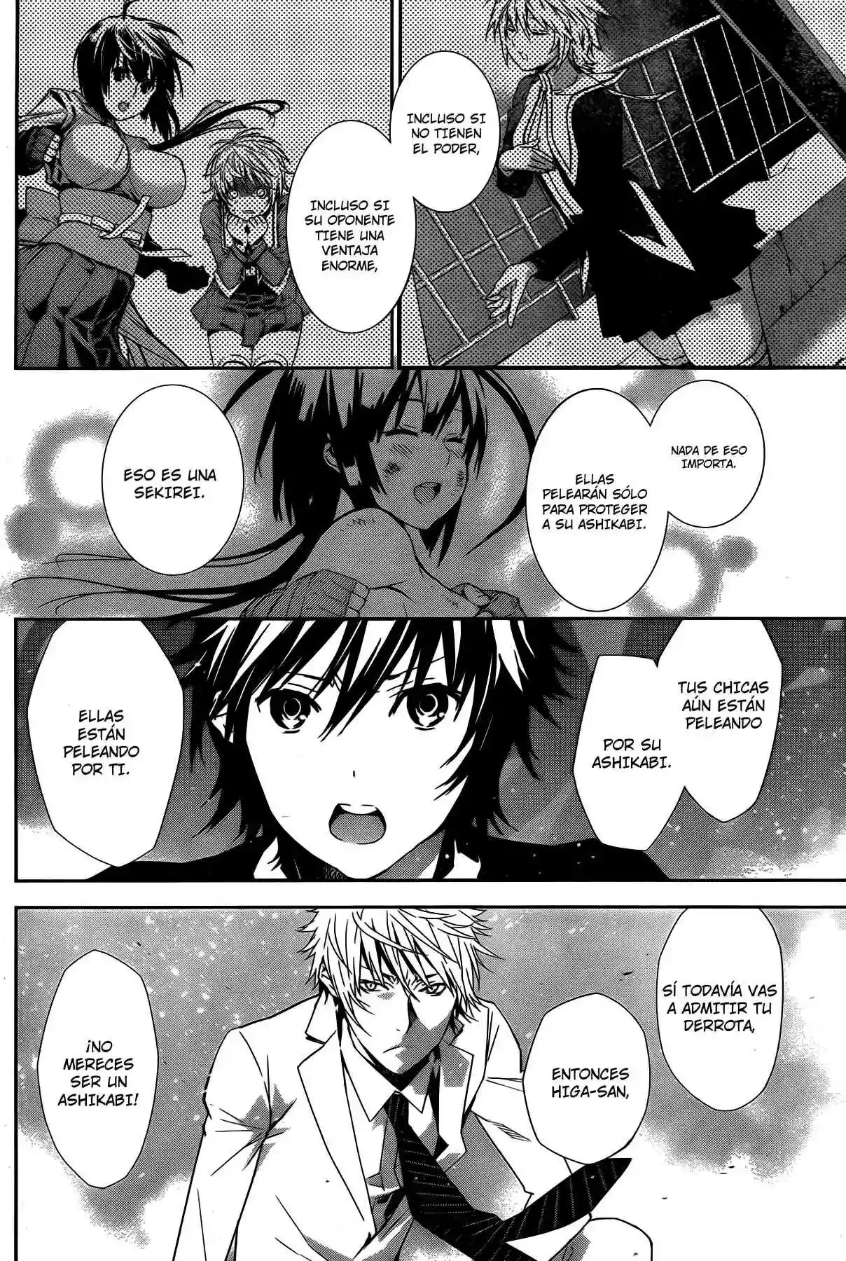 Sekirei capítulo 156, página 16