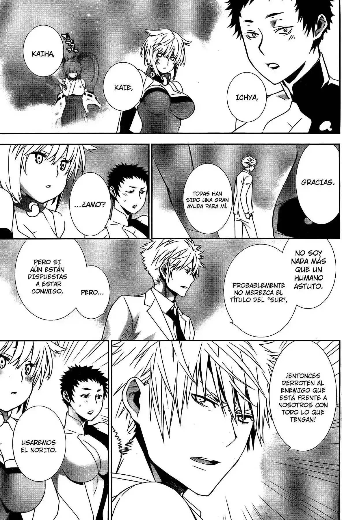 Sekirei capítulo 157, página 17
