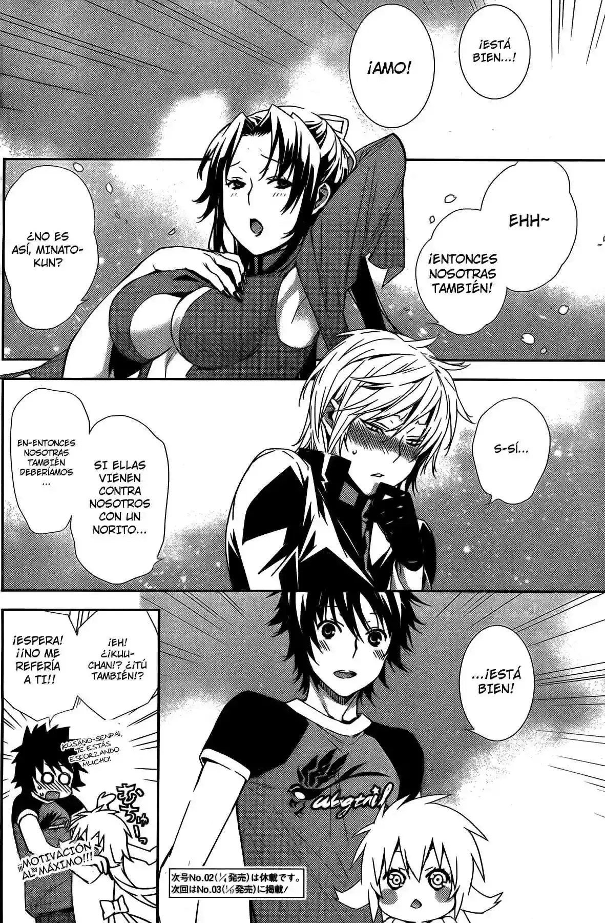 Sekirei capítulo 157, página 18