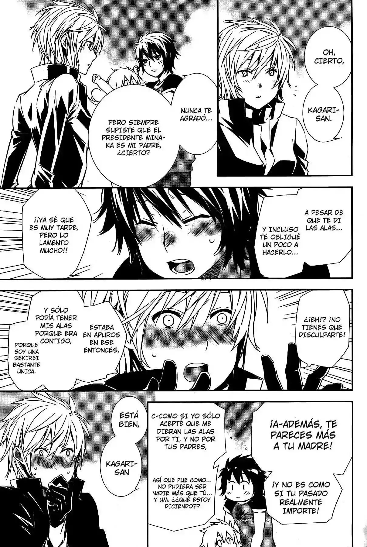 Sekirei capítulo 158, página 5