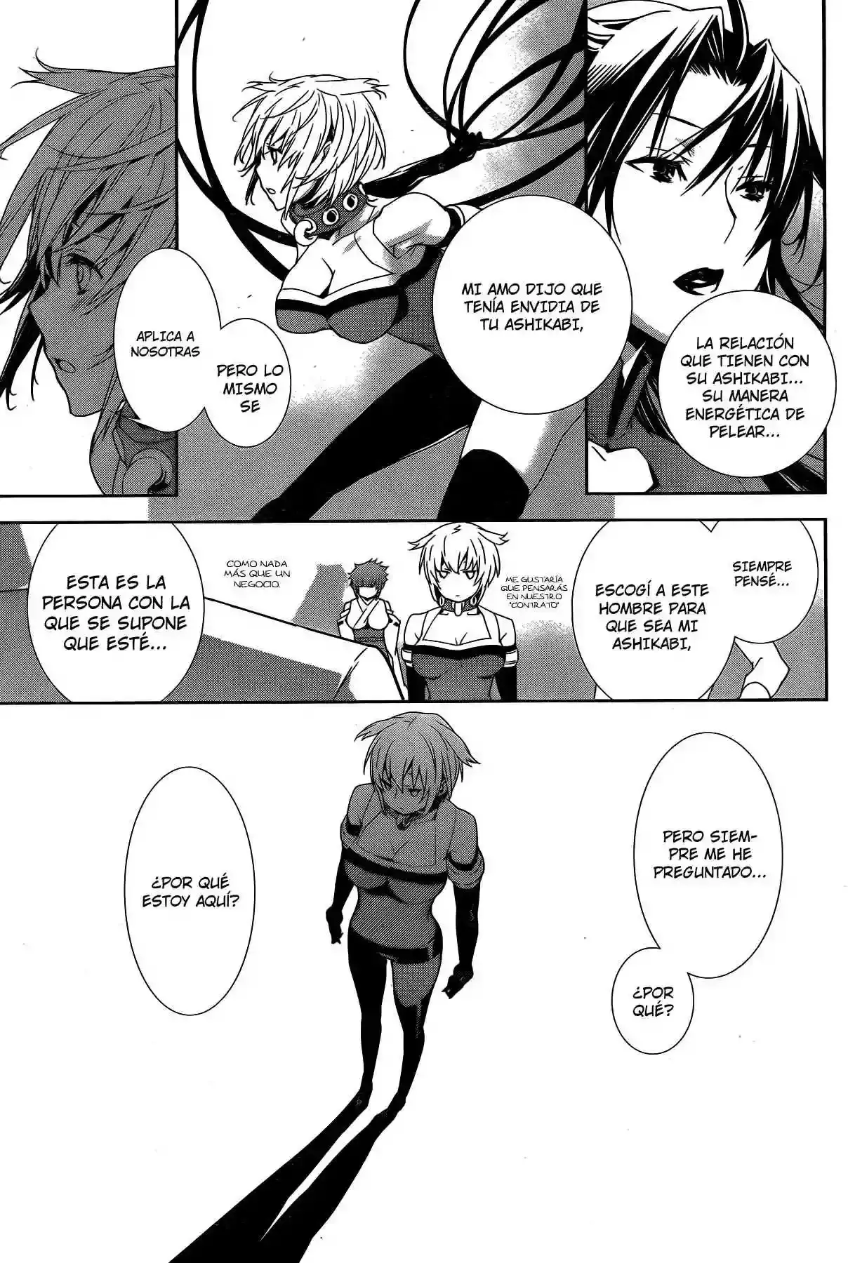 Sekirei capítulo 158, página 11
