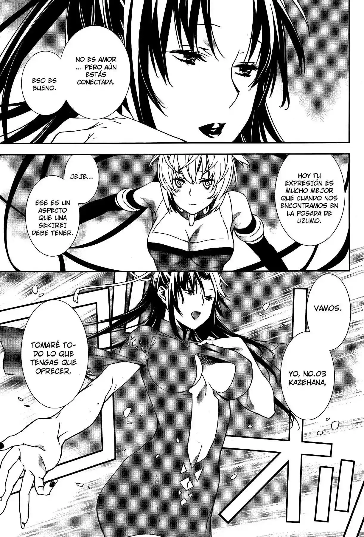 Sekirei capítulo 158, página 13