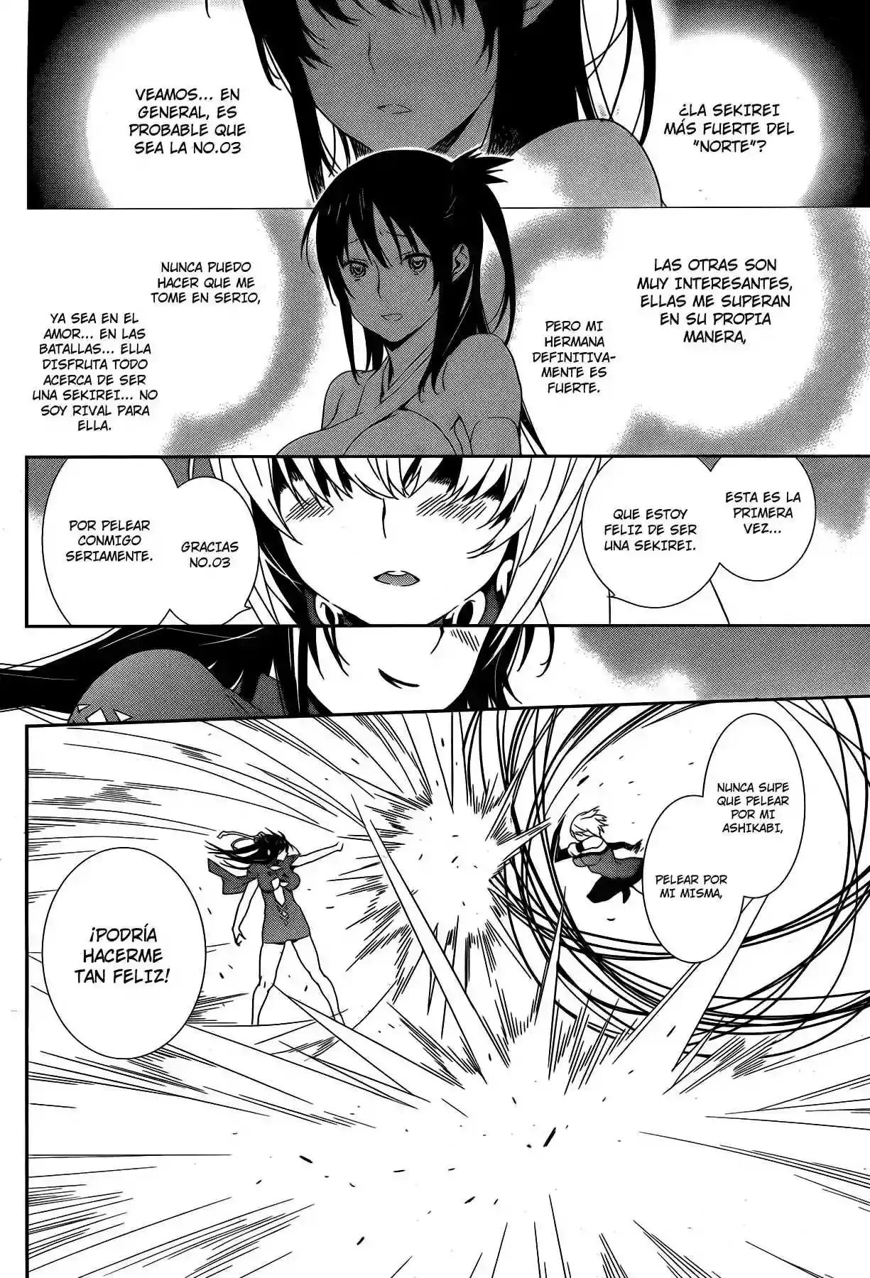 Sekirei capítulo 158, página 16