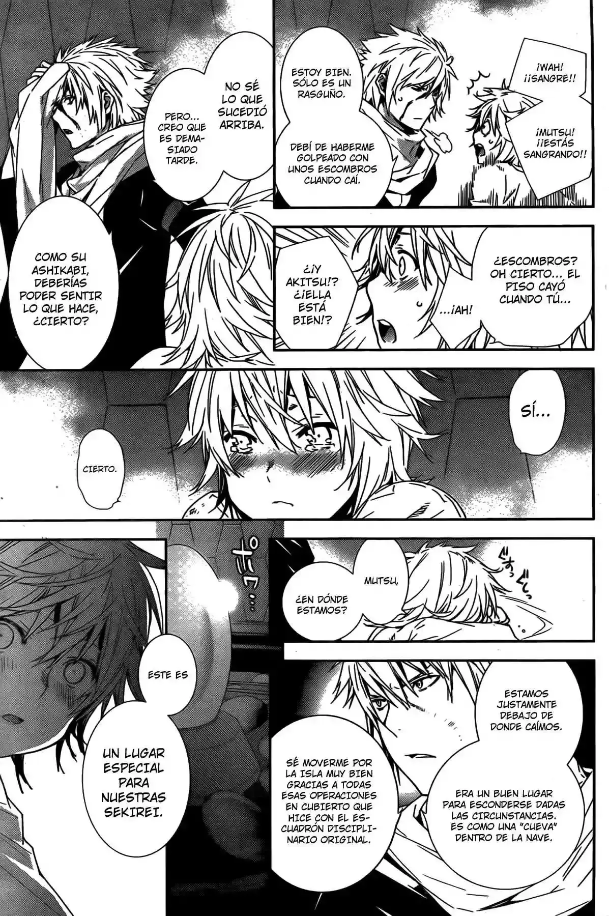 Sekirei capítulo 159, página 11