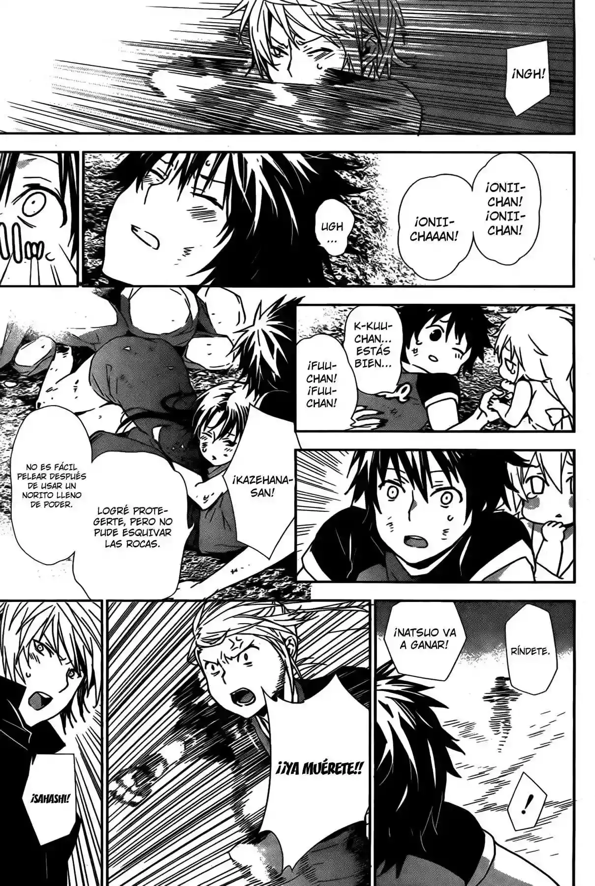 Sekirei capítulo 159, página 17
