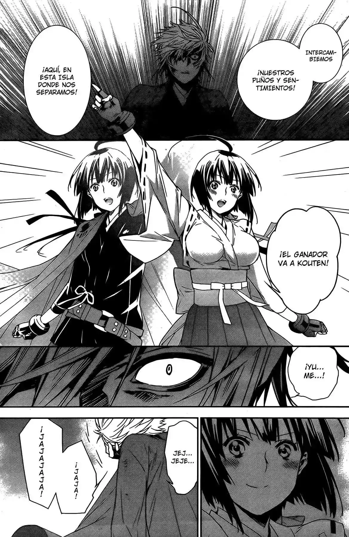 Sekirei capítulo 160, página 19