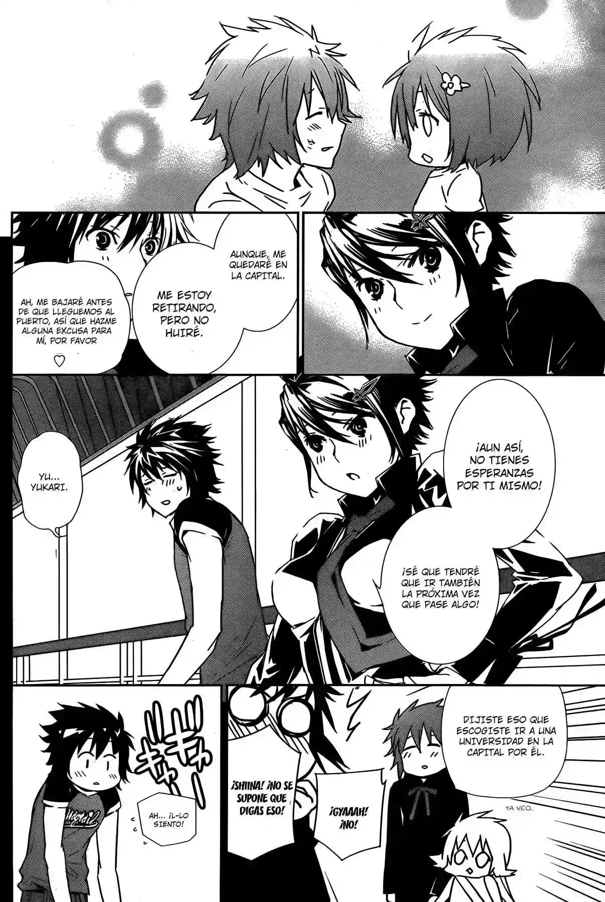 Sekirei capítulo 164, página 7