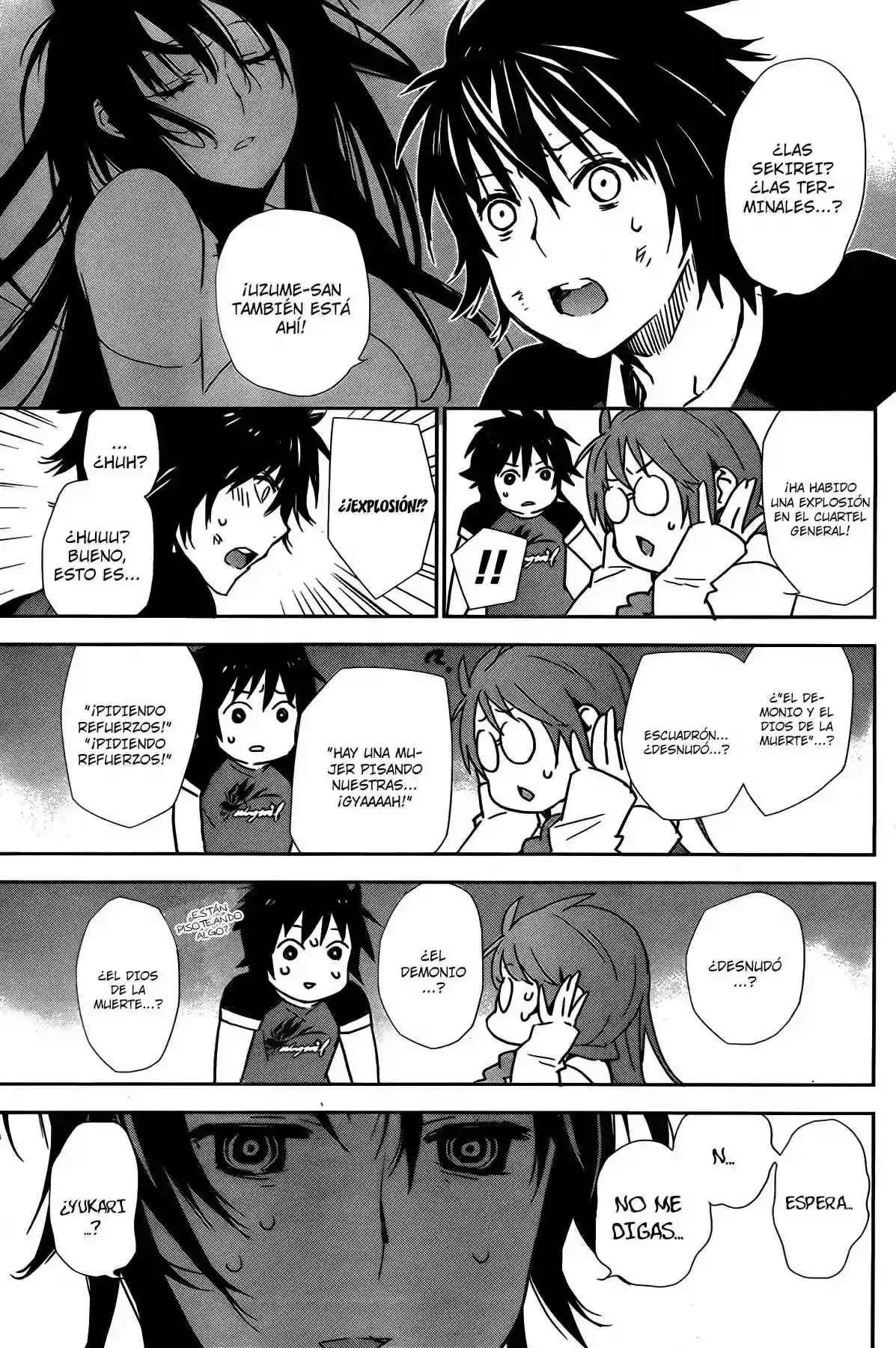 Sekirei capítulo 164, página 12