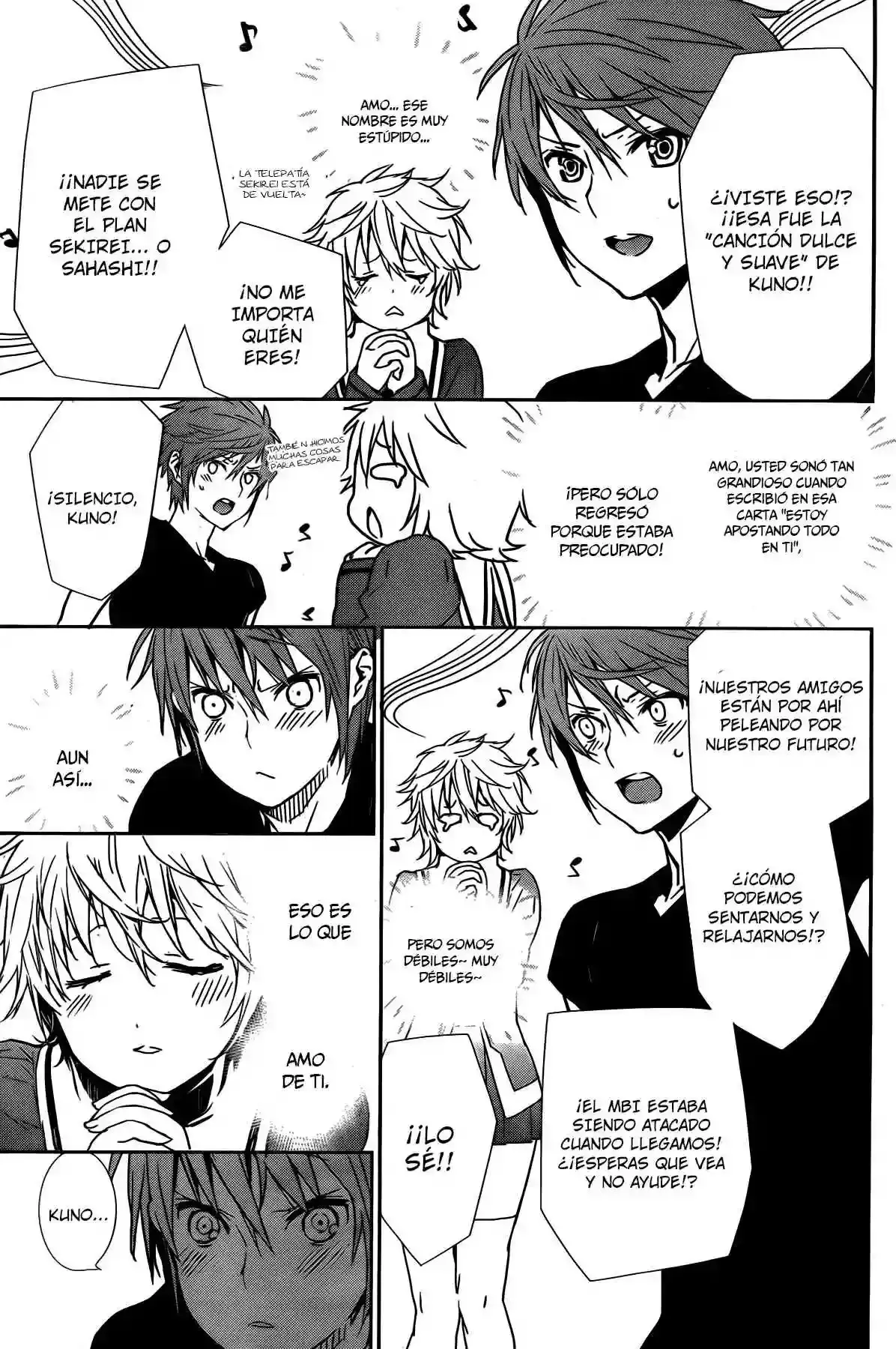 Sekirei capítulo 164, página 16