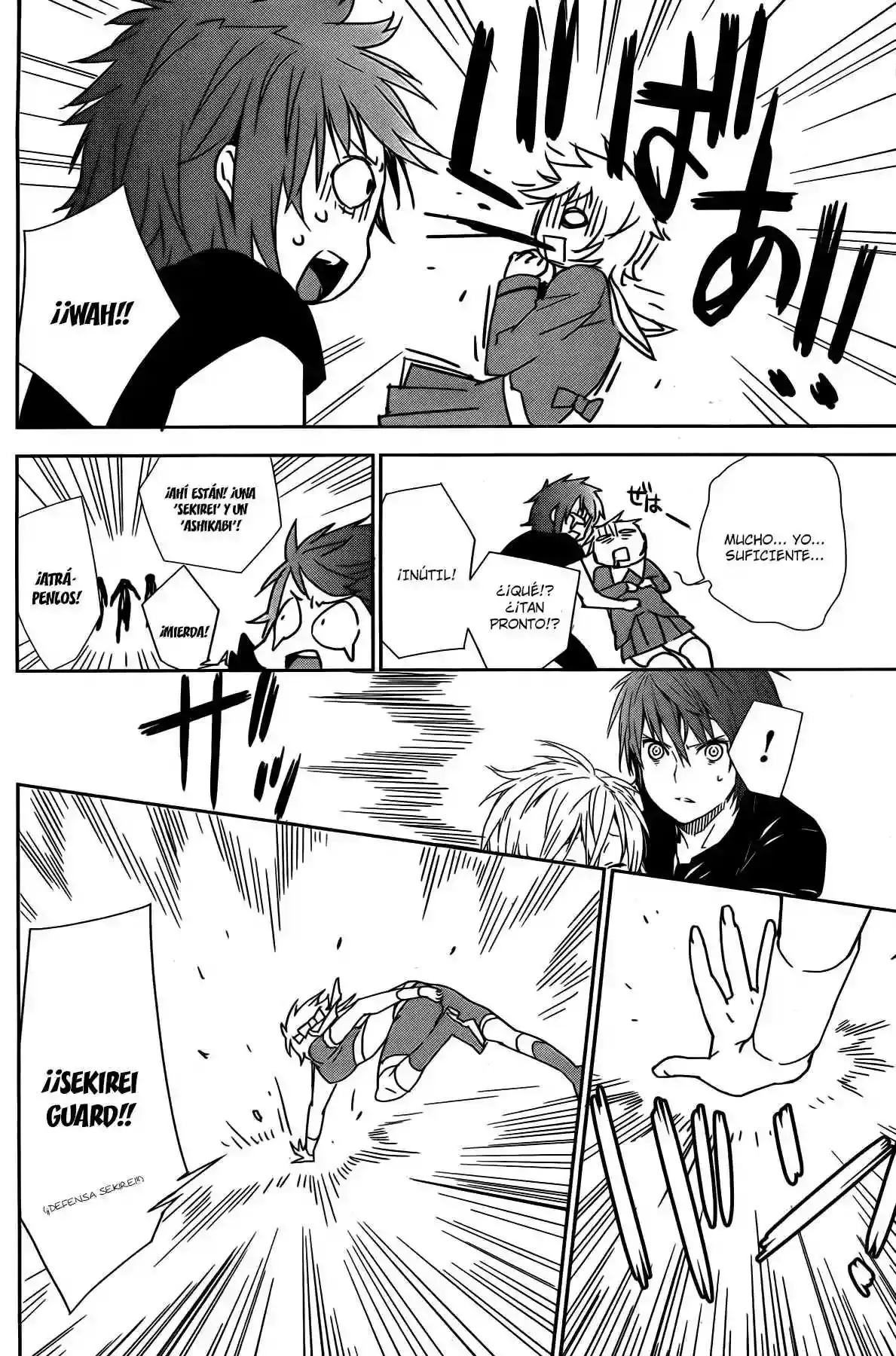 Sekirei capítulo 164, página 17