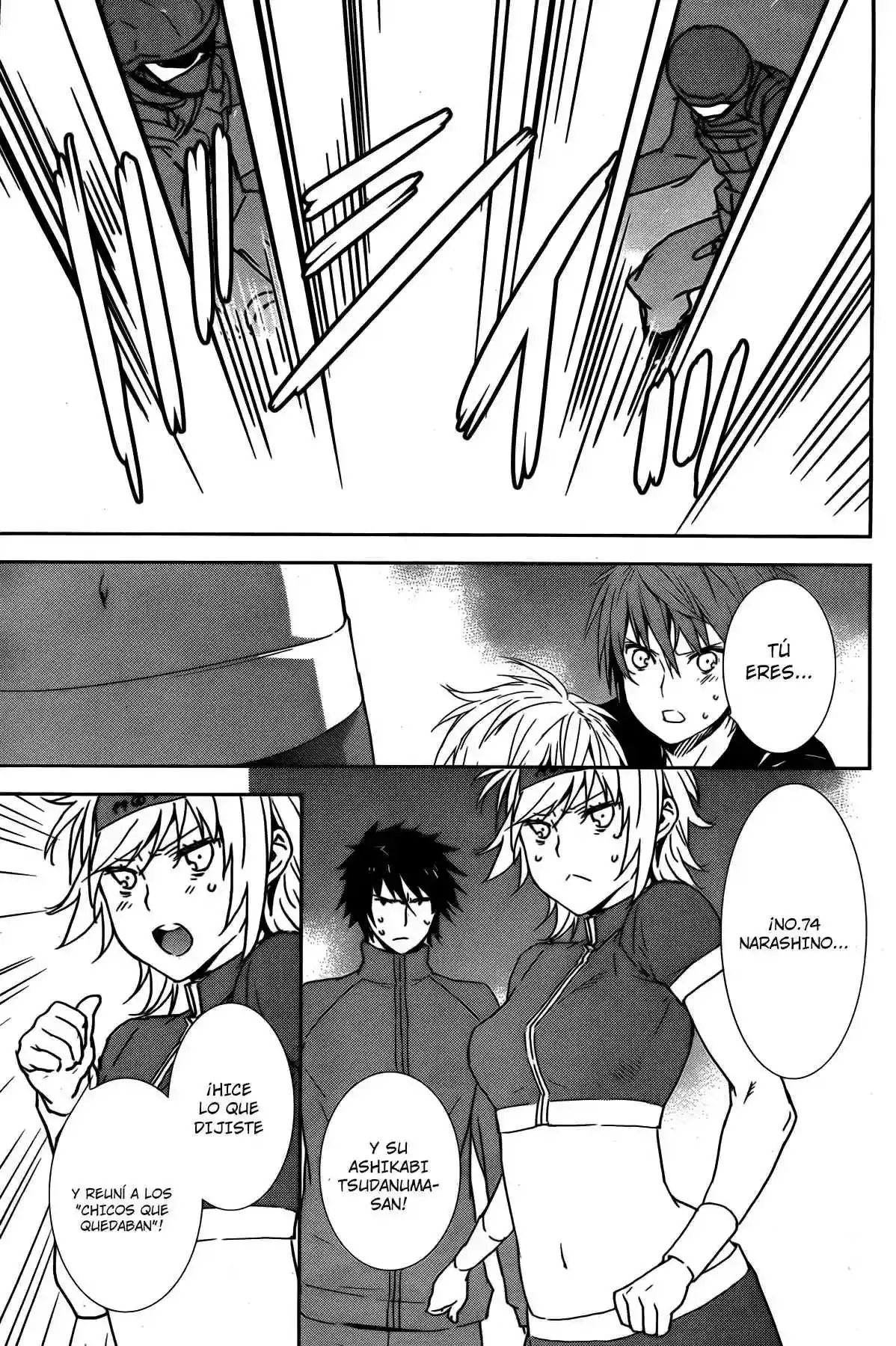 Sekirei capítulo 164, página 18
