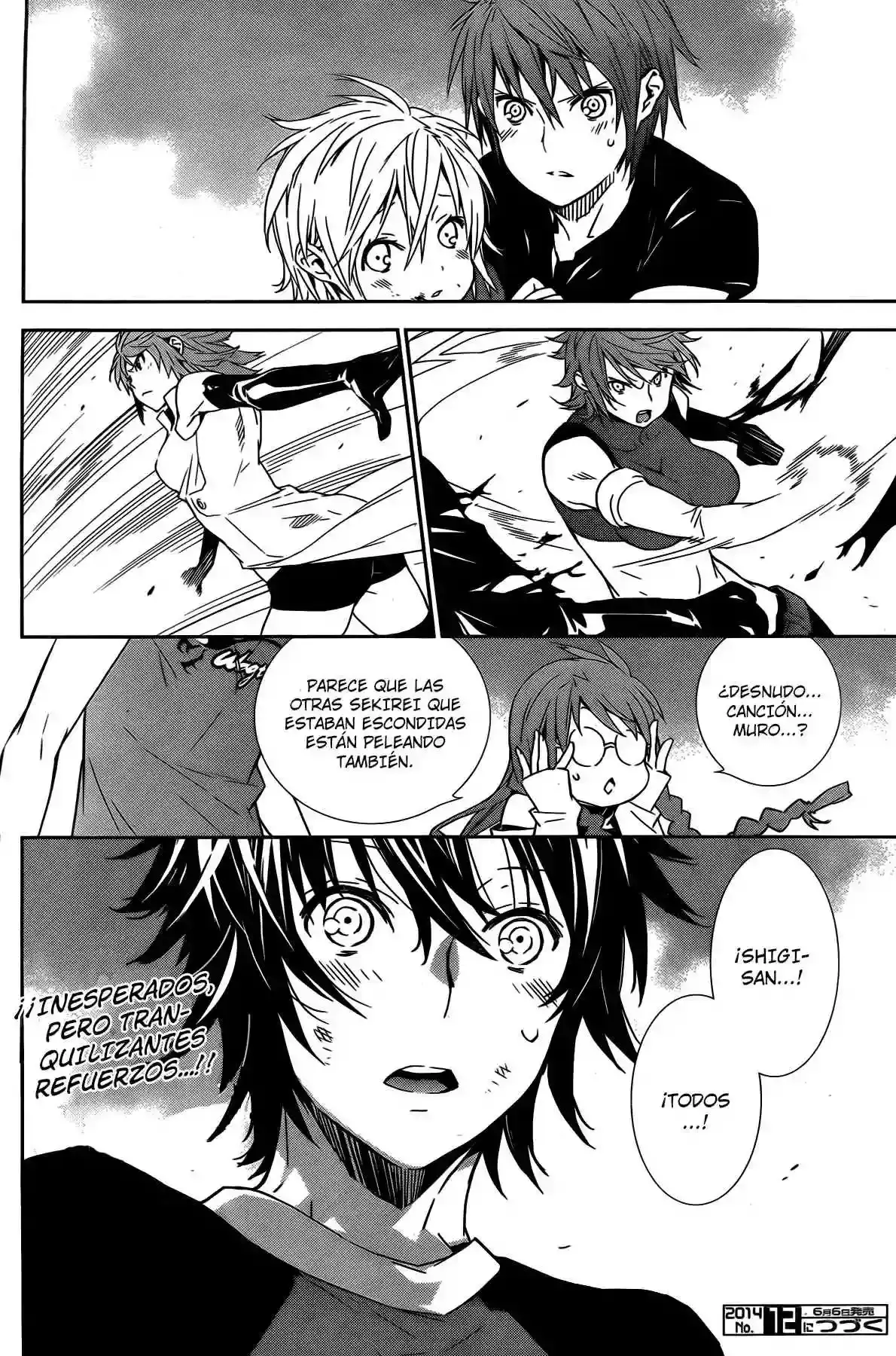 Sekirei capítulo 164, página 19