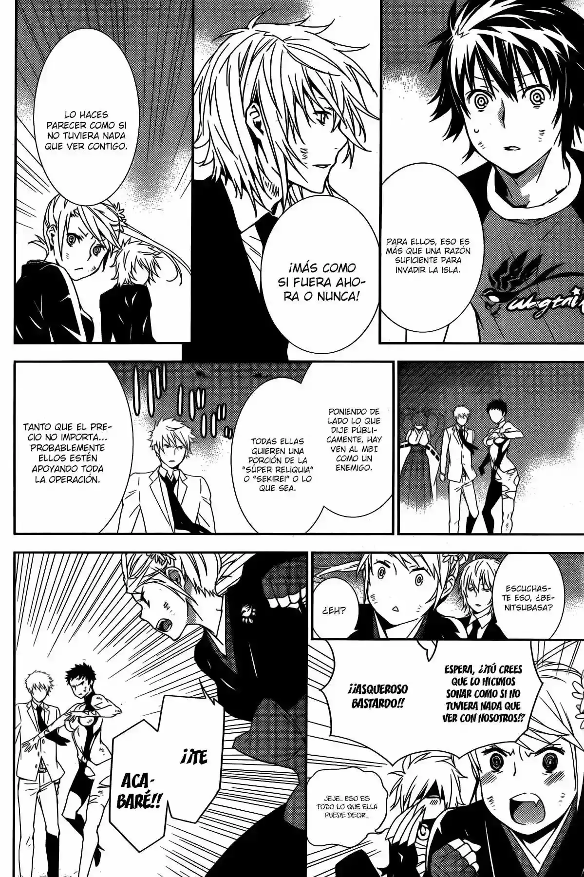 Sekirei capítulo 165, página 8