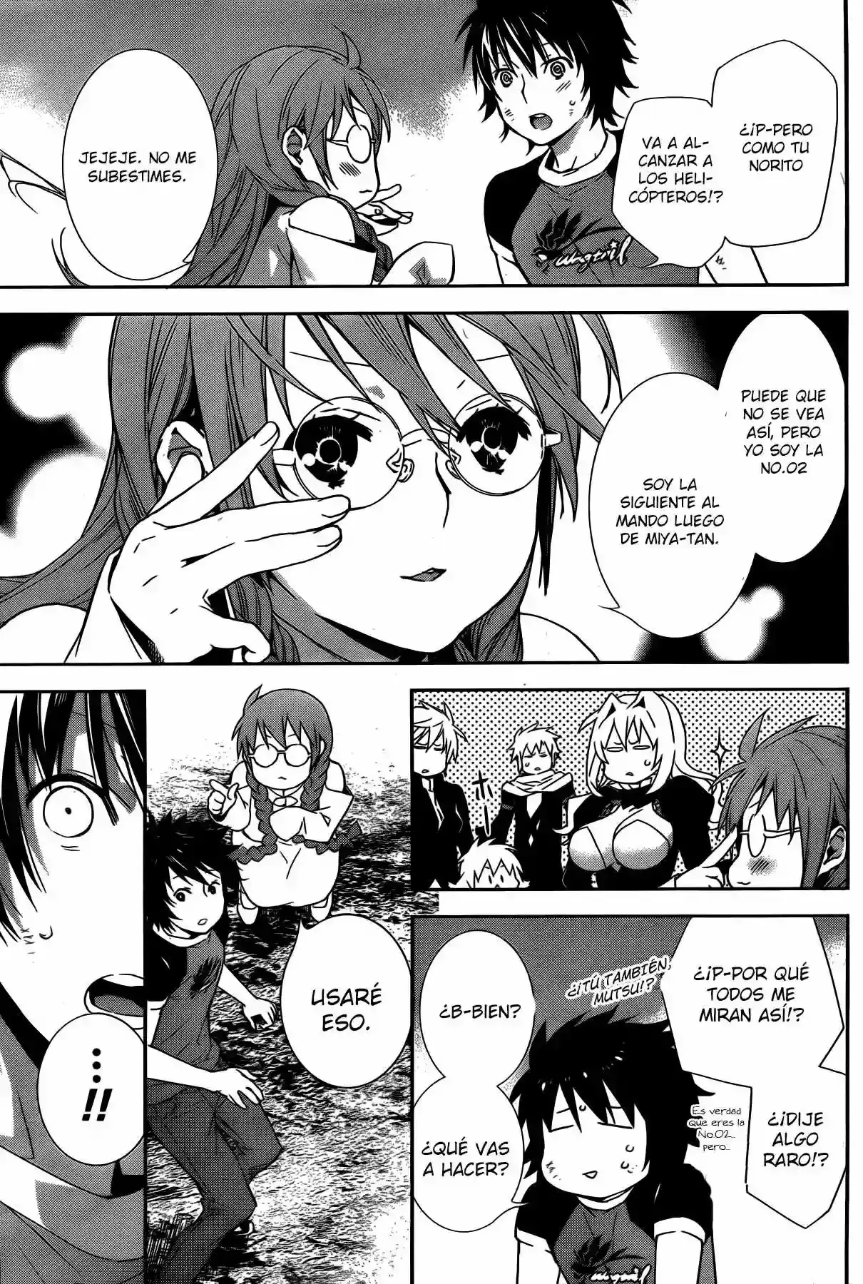 Sekirei capítulo 165, página 15