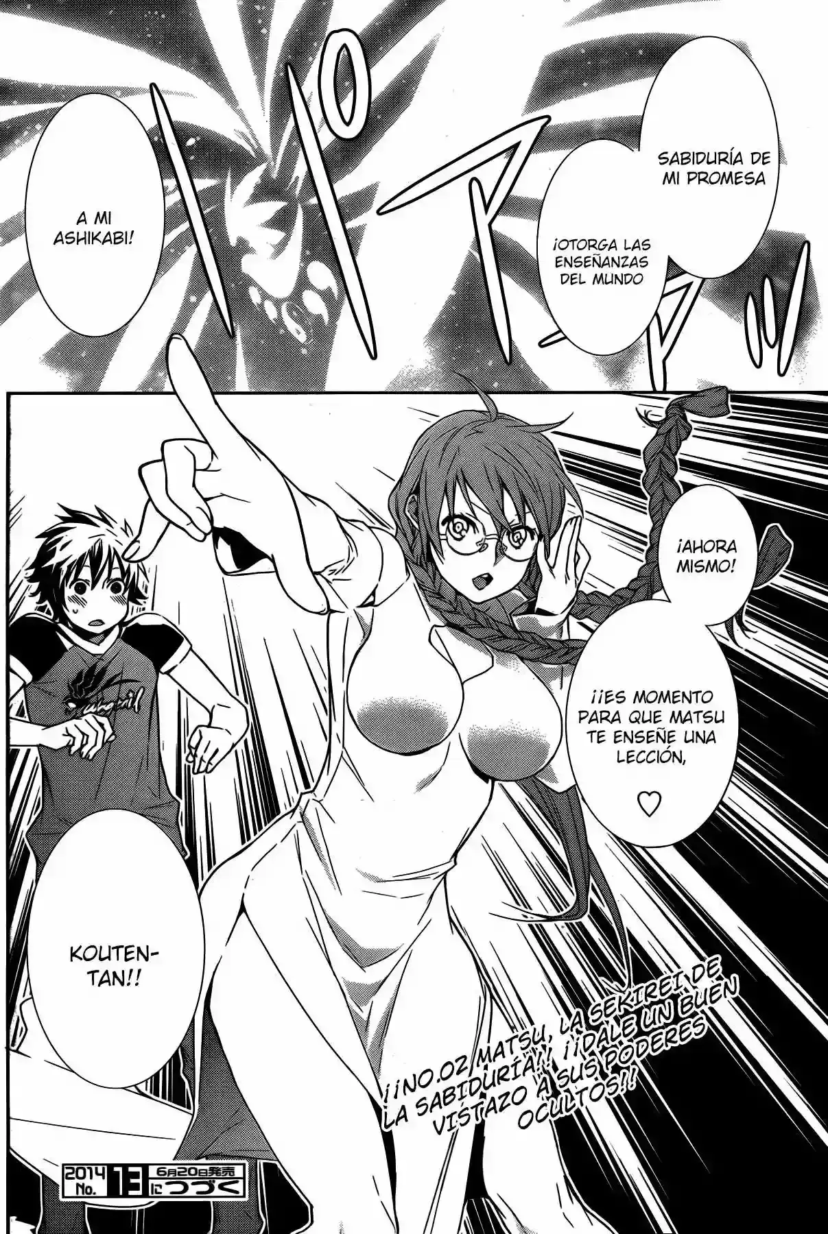 Sekirei capítulo 165, página 18