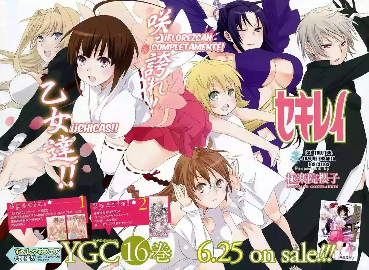 Sekirei capítulo 166, página 4