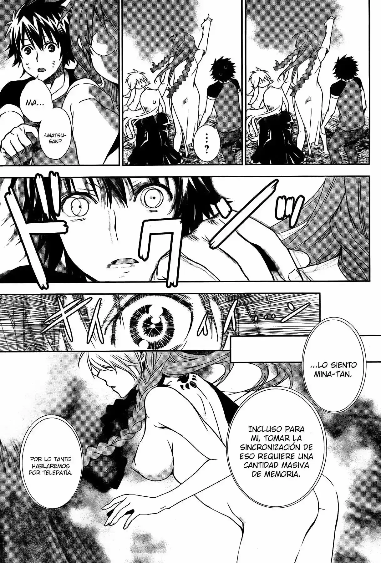 Sekirei capítulo 166, página 8