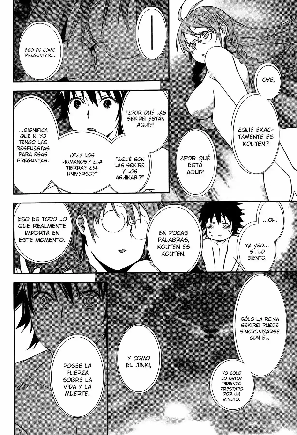 Sekirei capítulo 166, página 11