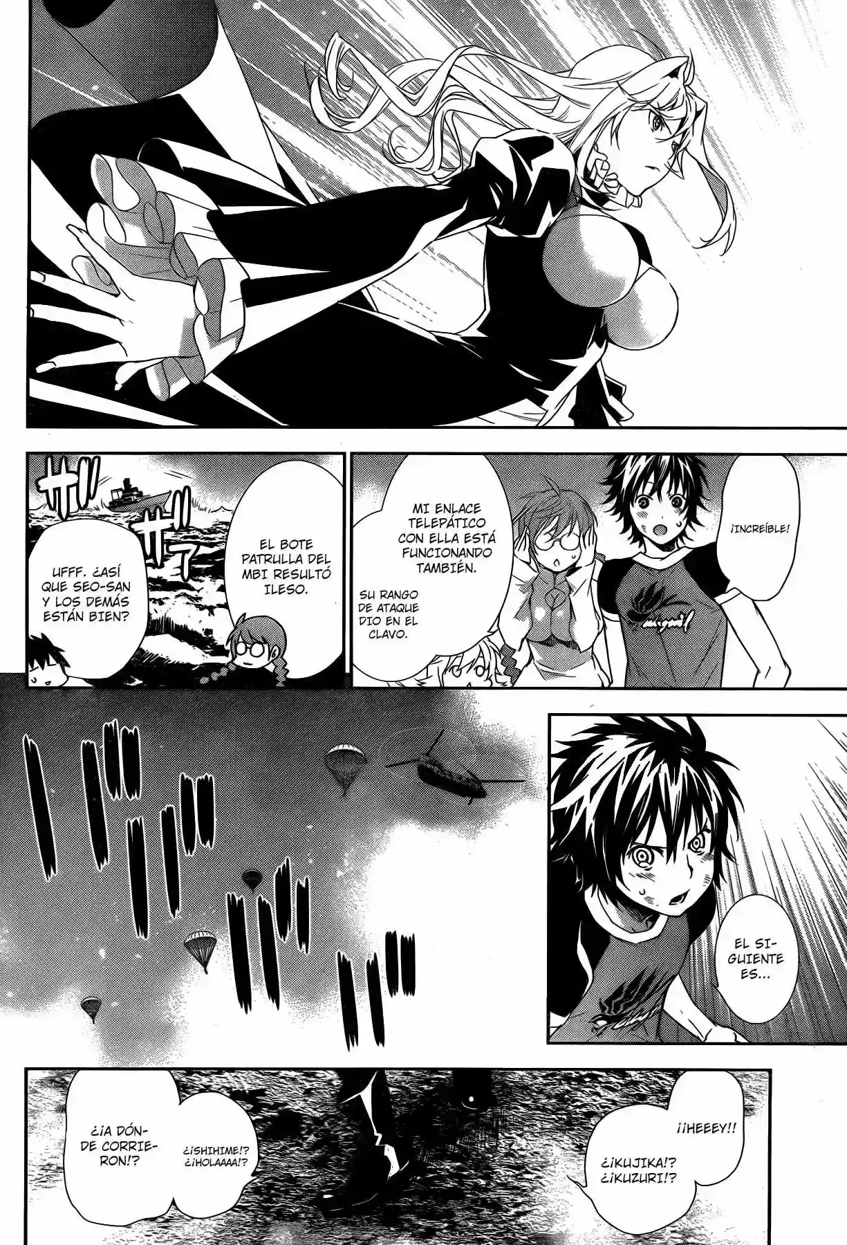 Sekirei capítulo 167, página 14