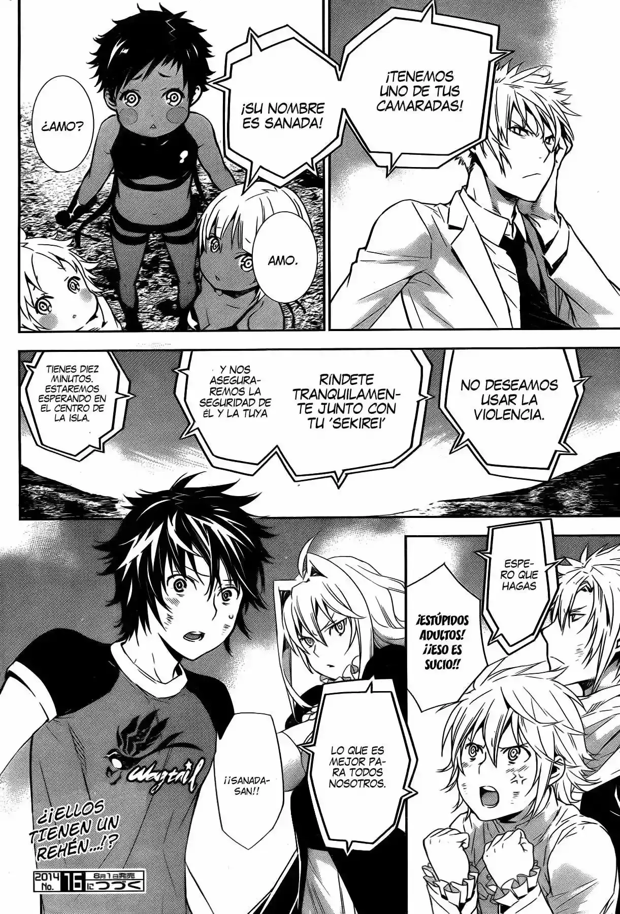 Sekirei capítulo 167, página 18