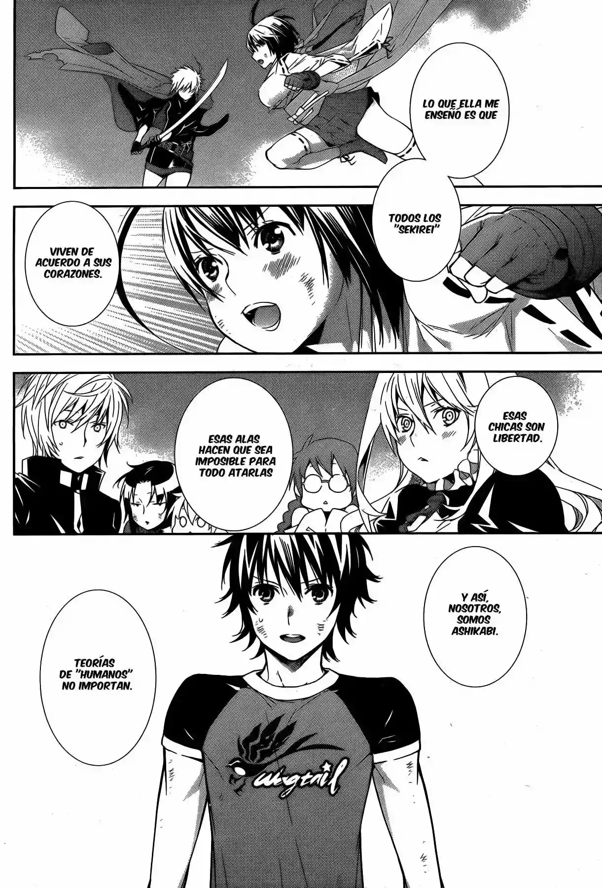 Sekirei capítulo 168, página 10
