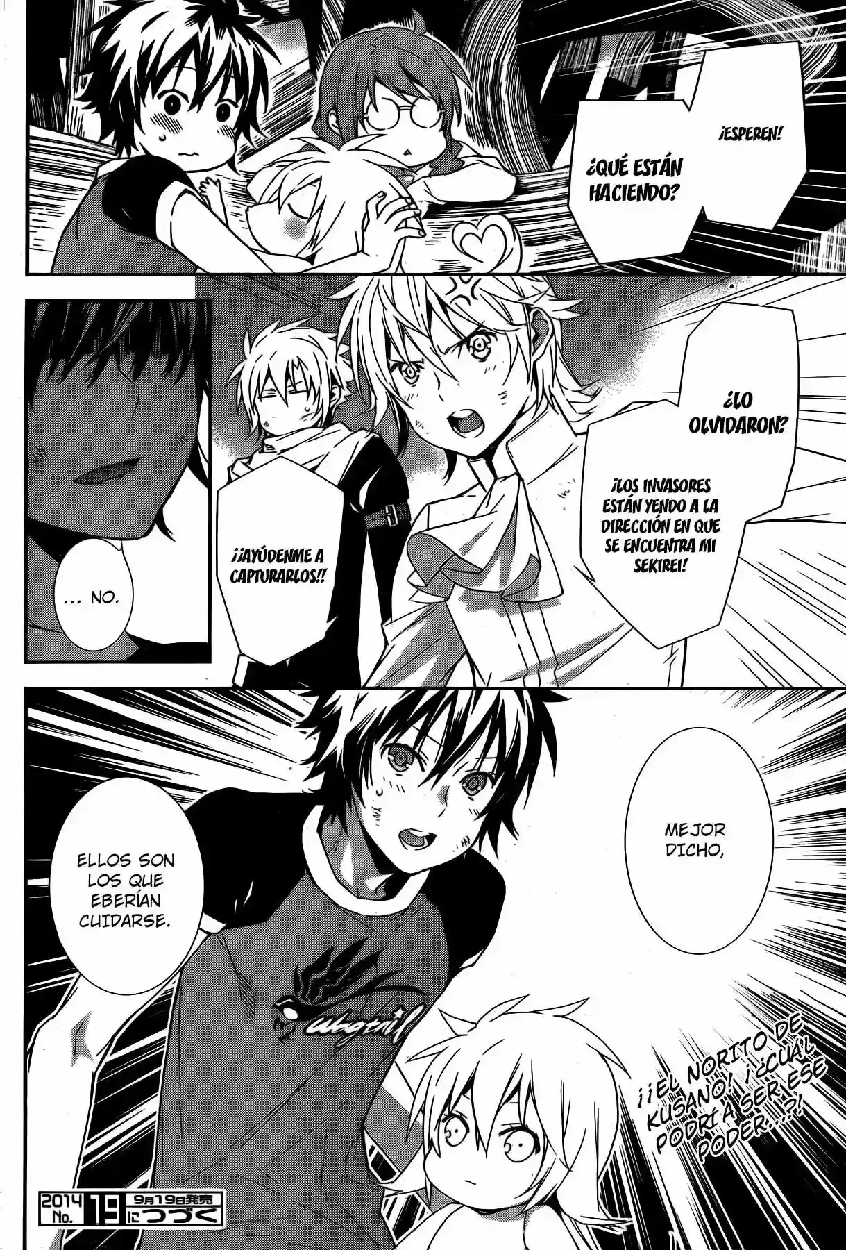 Sekirei capítulo 169, página 22