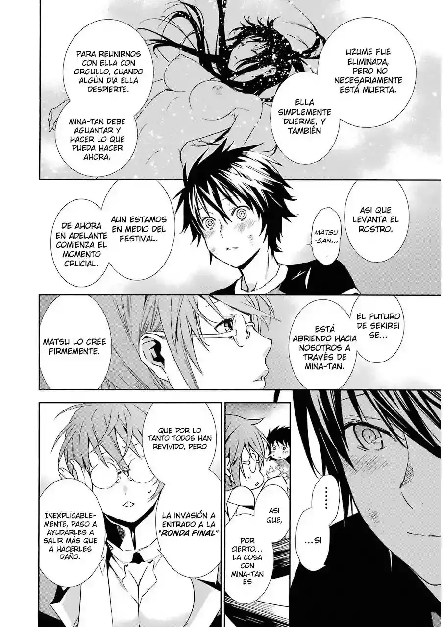 Sekirei capítulo 171, página 17