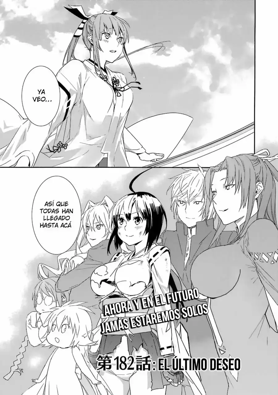 Sekirei capítulo 182, página 3