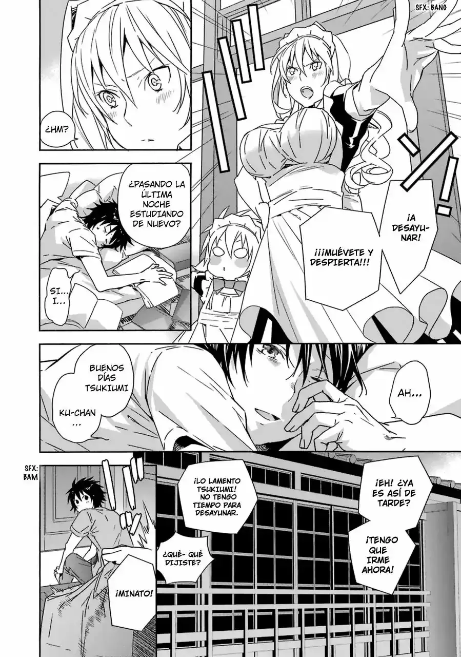 Sekirei capítulo 183, página 4